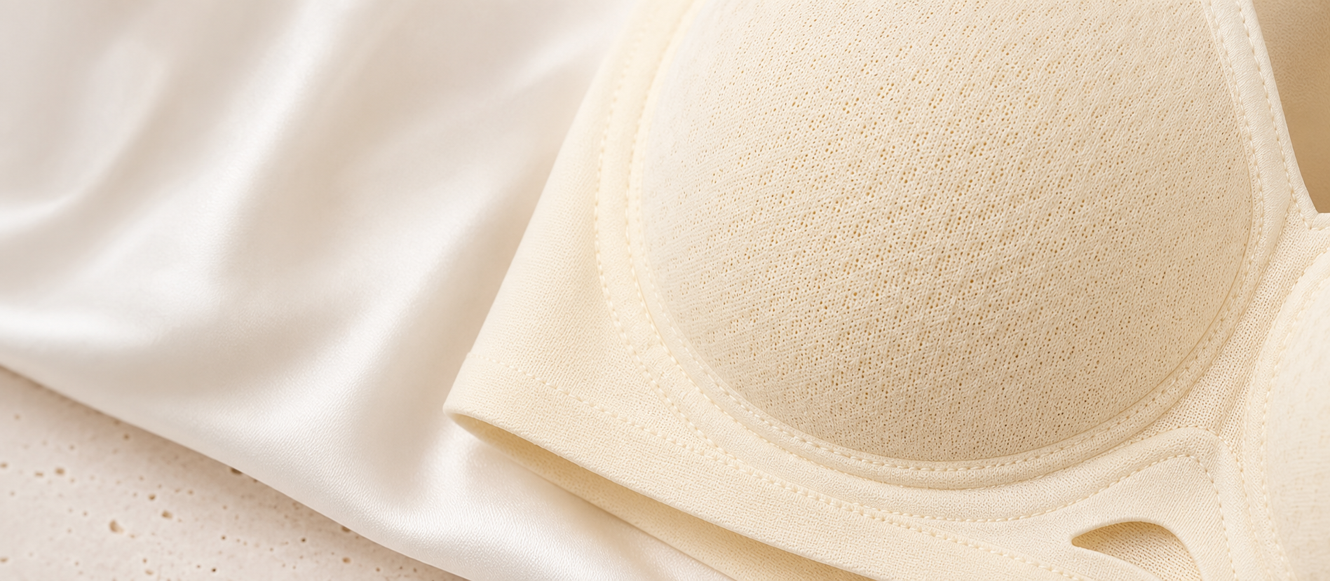 EDRAME bra seamless tanpa kawat — Close-up material