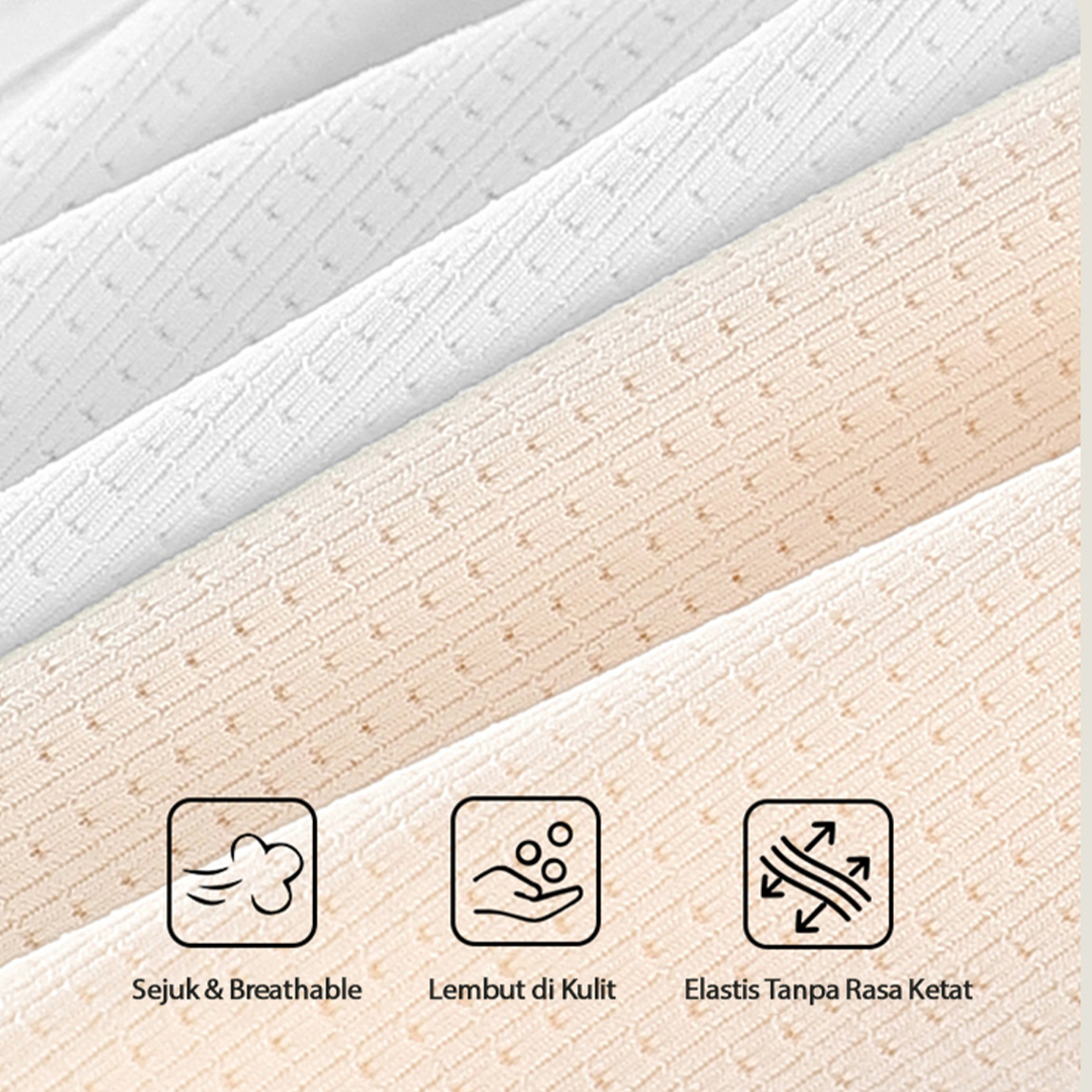 EDRAME miniset bra remaja seamless tanpa kawat S004 — detail 7