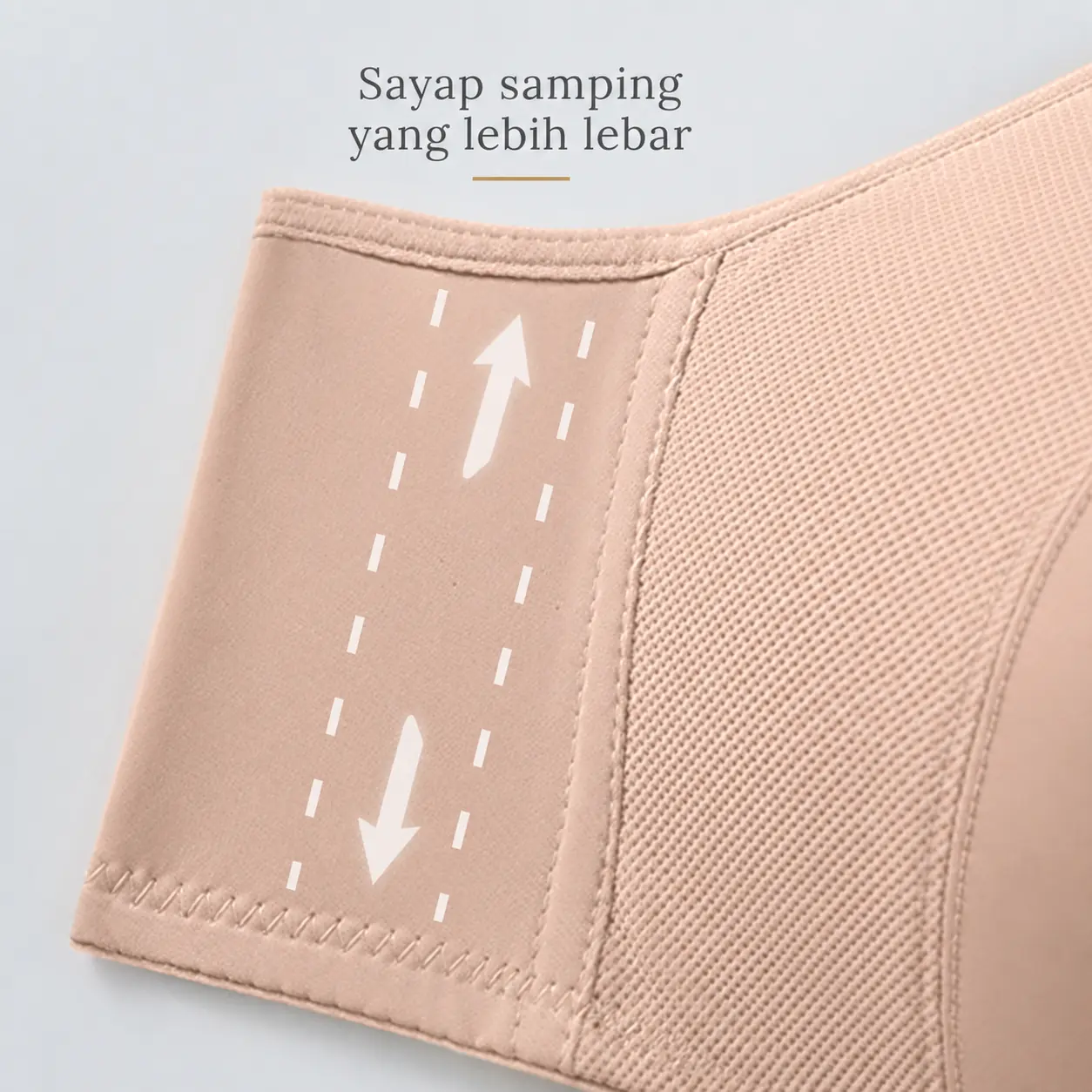 EDRAME bra seamless tanpa kawat 635 untuk aktivitas harian — detail 7